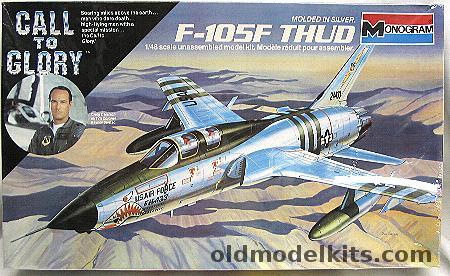Monogram 1/48 Republic F-105F Thud (Thunderchief) - 'Call to Glory' Issue, 5816 plastic model kit